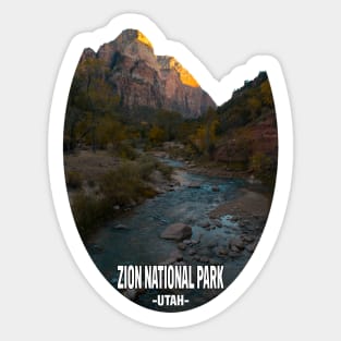 Zion National Park Sticker